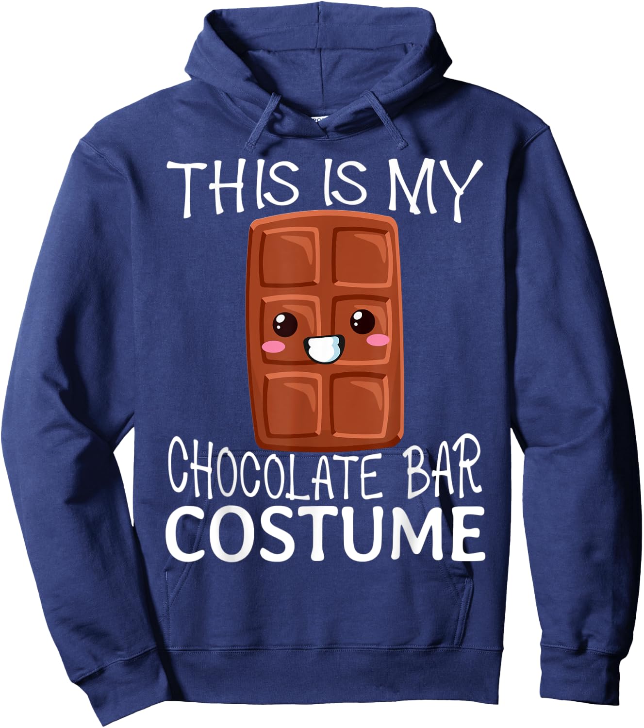 Smores Chocolate Bar Camping Kawaii Halloween Group Costumes Hoodie - Hoodie | Navy