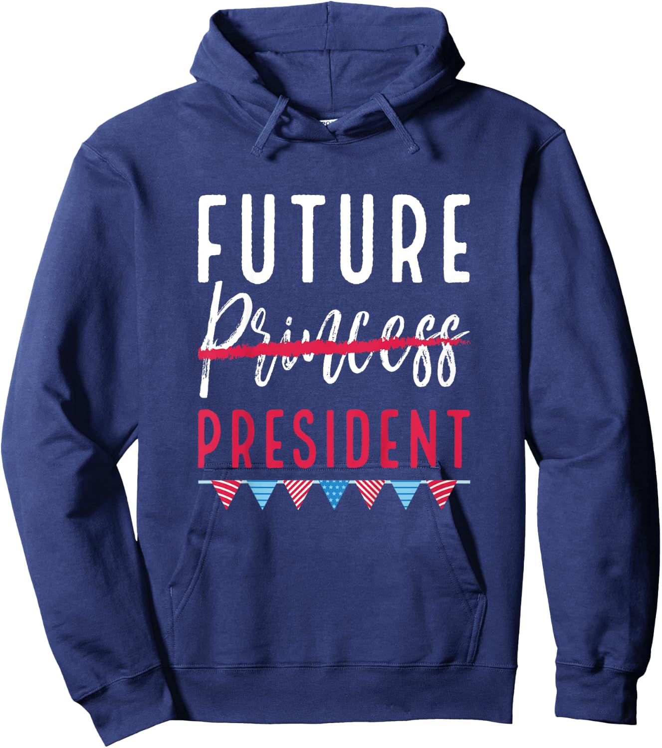 Future President Princess Cute Feminist for Girls Hoodie - Hoodie | Navy