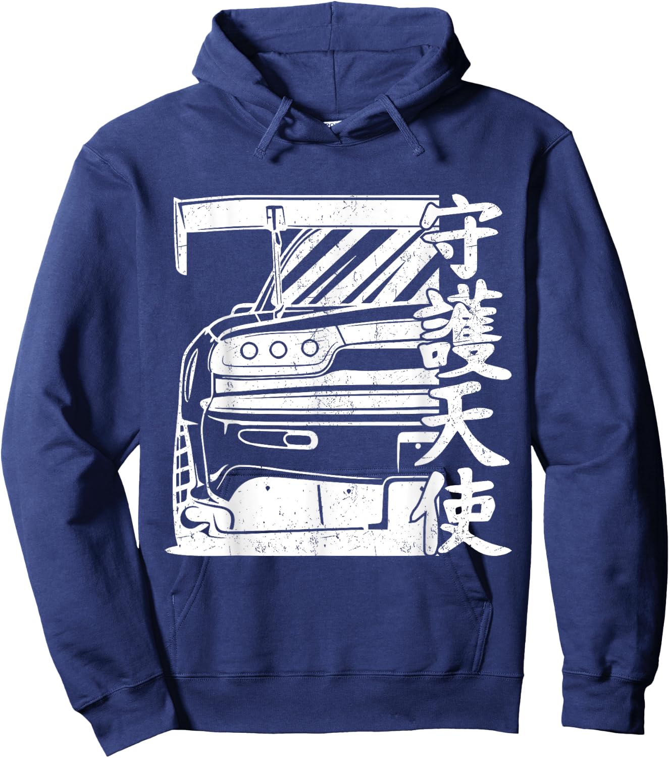 JDM Japan Motorsport Tuning Car Legend 90s Hoodie - Hoodie | Navy
