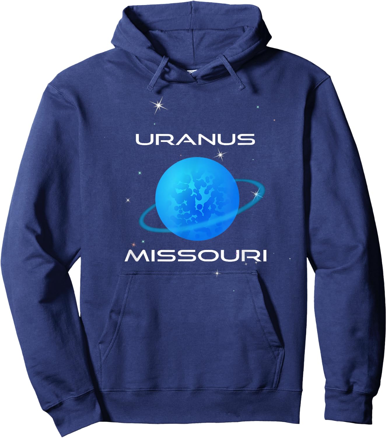 Uranus Planet Galaxy Astrology Science, State Of Missouri Hoodie - Hoodie | Navy