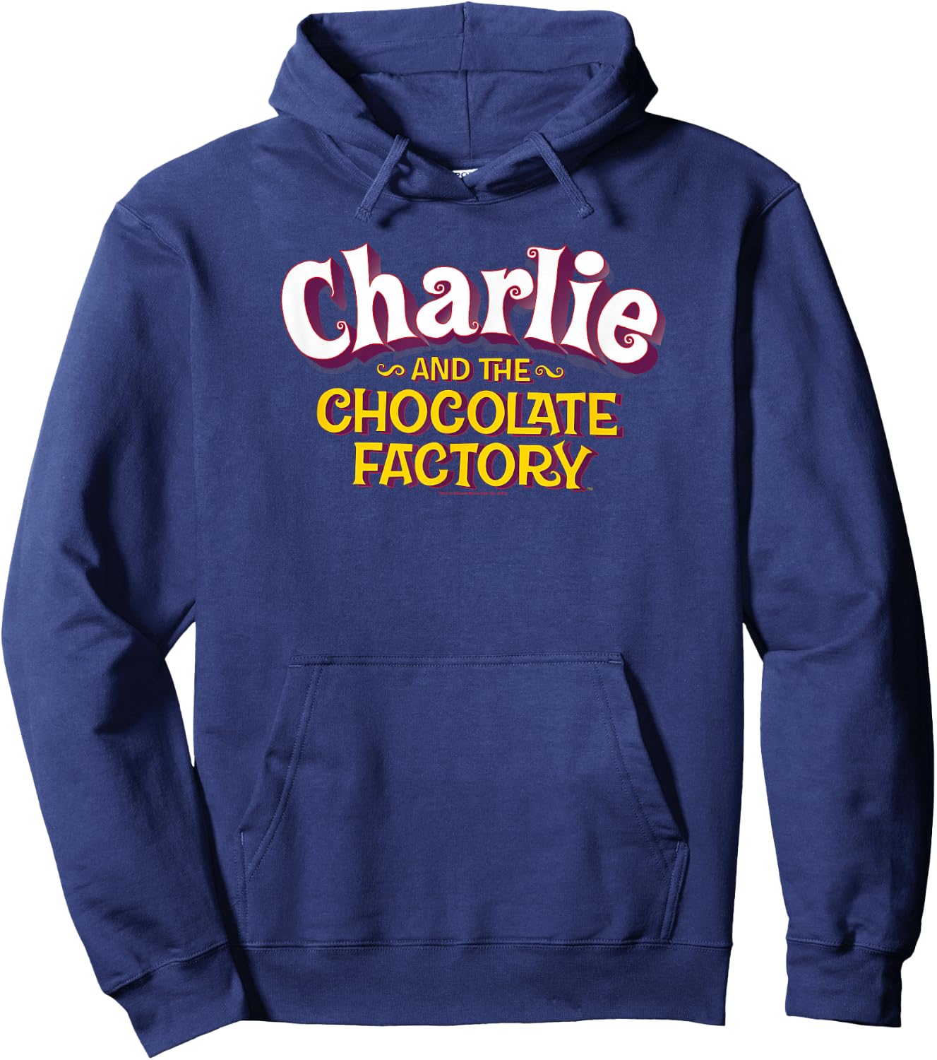 Charlie and The Chocolate Factory Logo Hoodie - Hoodie | Navy