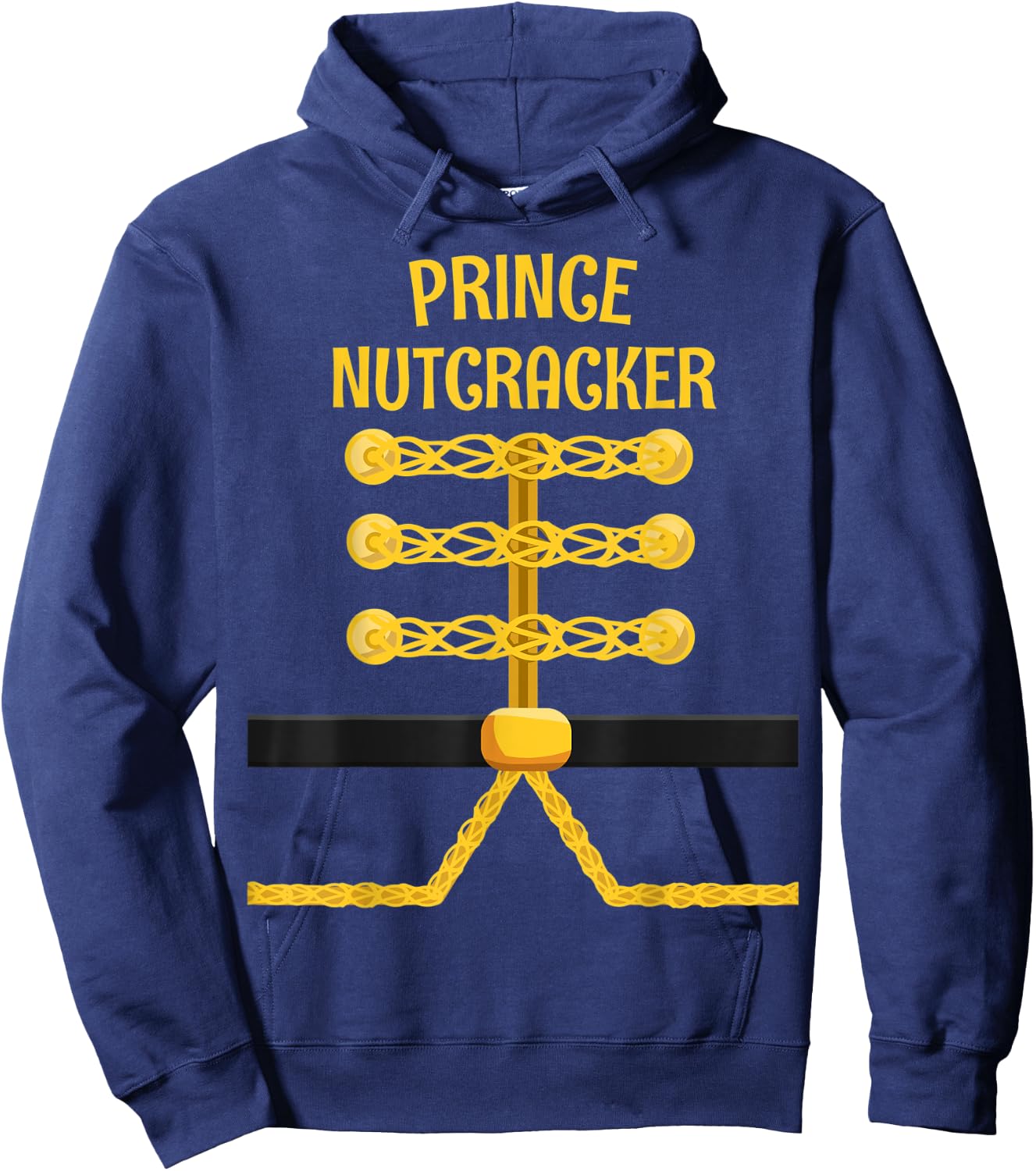PRINCE Nutcracker Costume Matching Family PJs Gift Christmas Hoodie - Hoodie | Navy