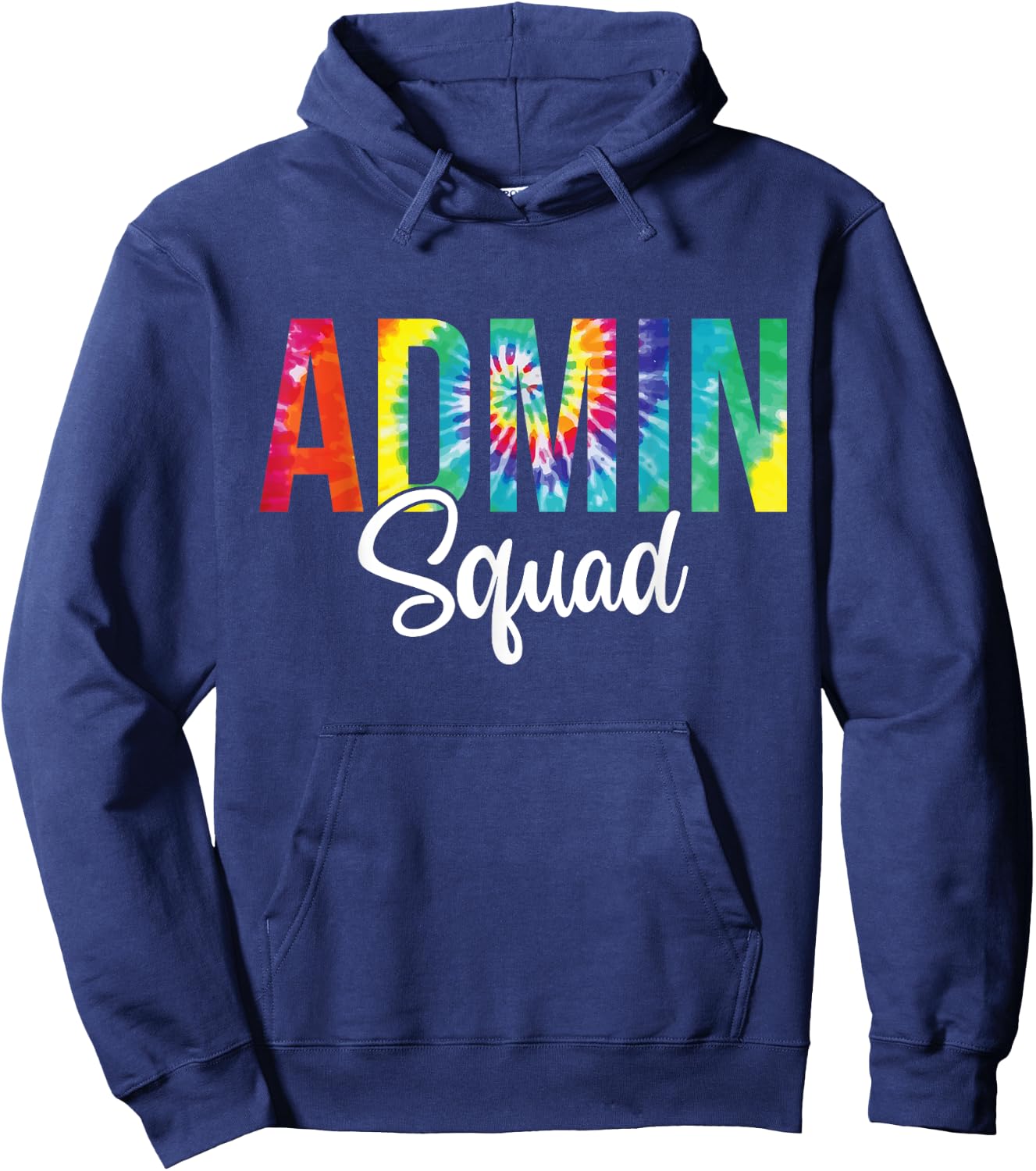 Admin Squad School Admin Assistant Principal Administrator Hoodie - Hoodie | Navy