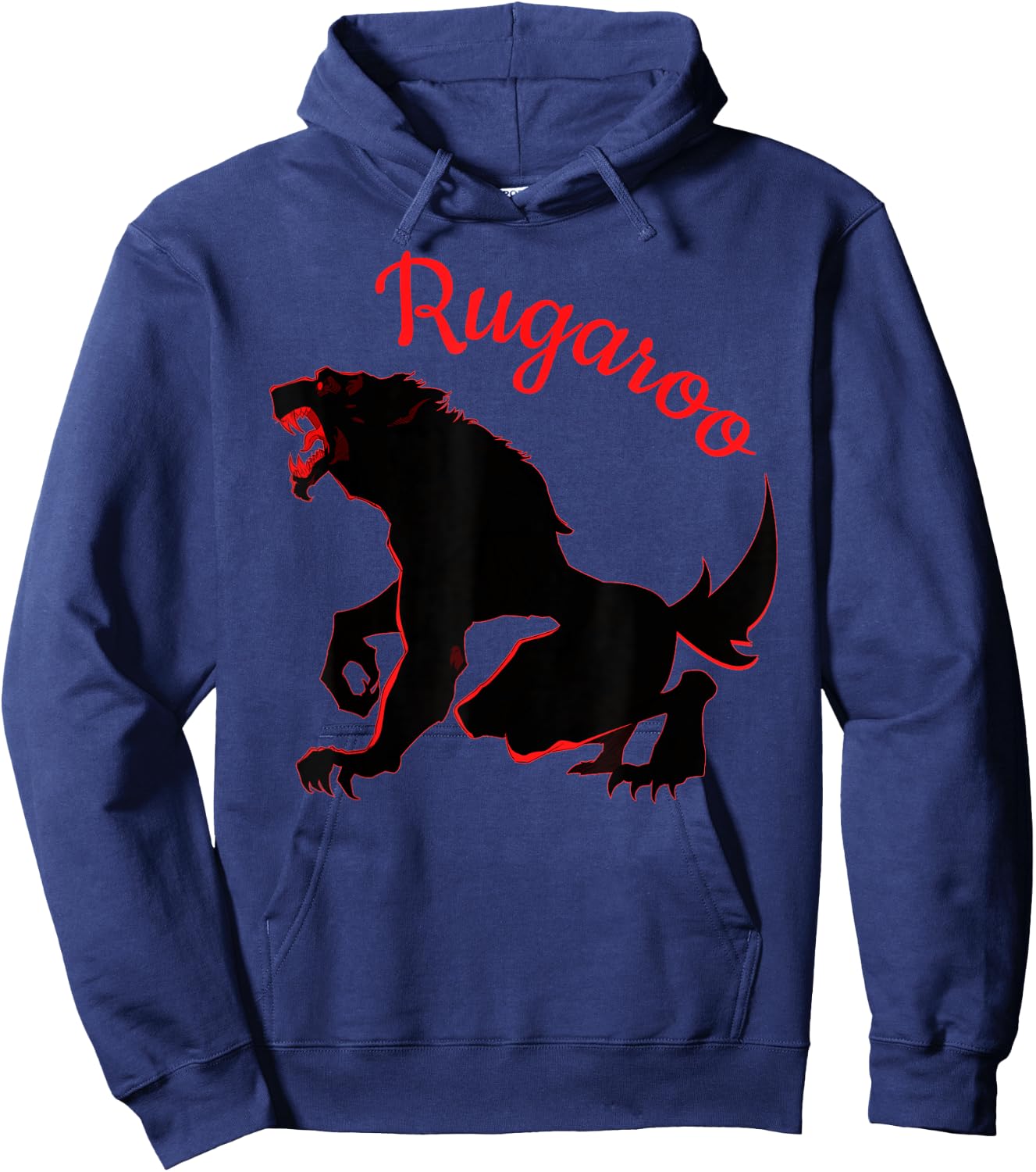 TMTZ Rugaroo Werewolf Legend of the Night Shapeshifter Hoodie - Hoodie | Navy