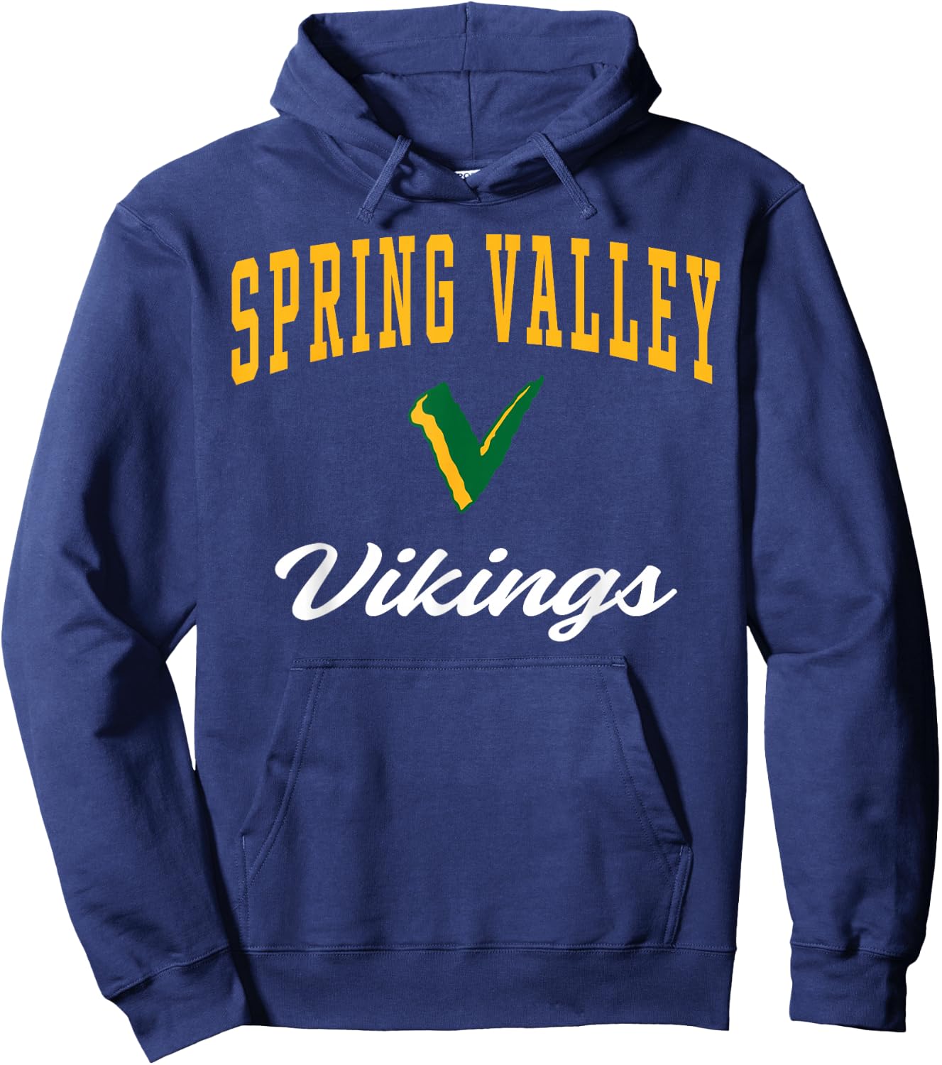 Spring Valley High School Vikings C3 Hoodie - Hoodie | Navy