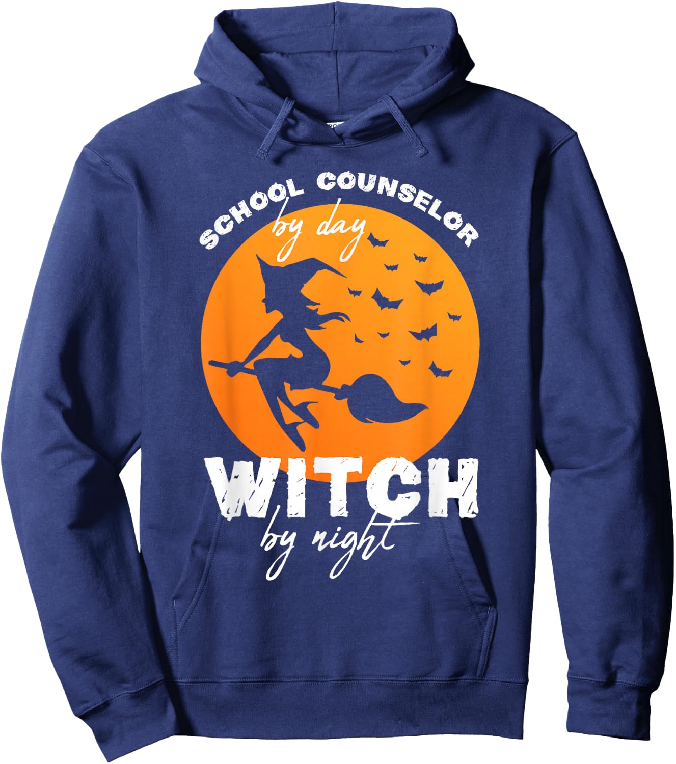 Halloween School Counselor Hoodie - Hoodie | Navy