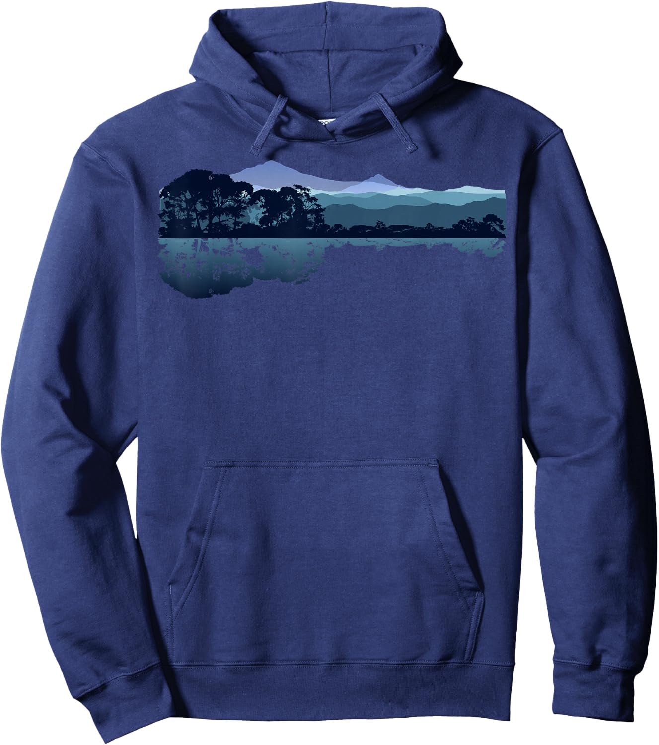 Nature Guitar Shirt | Cute Music Environment Lovers Gift Hoodie - Hoodie | Navy