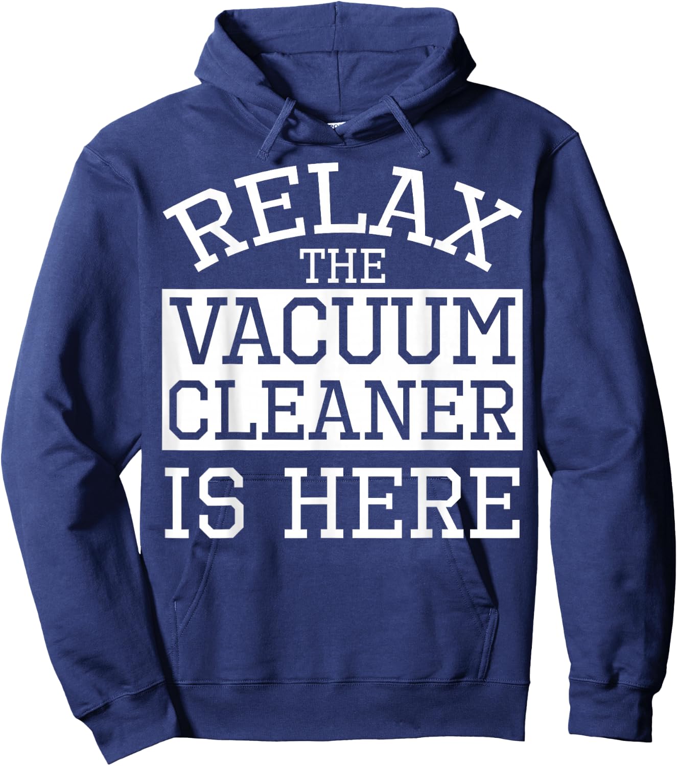 Vacuum Cleaner Apparel | Top Funny Cleaners Design Hoodie - Hoodie | Navy