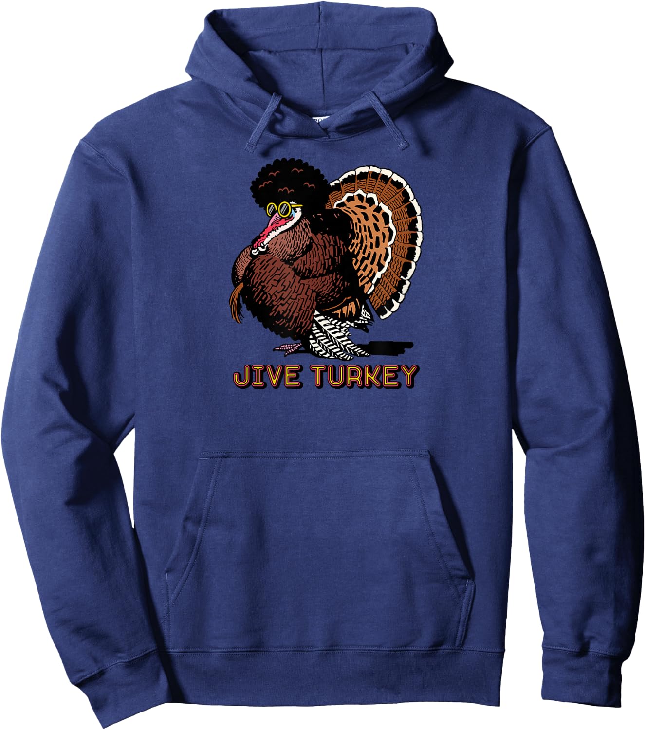 Jive Turkey Hoodie - Hoodie | Navy