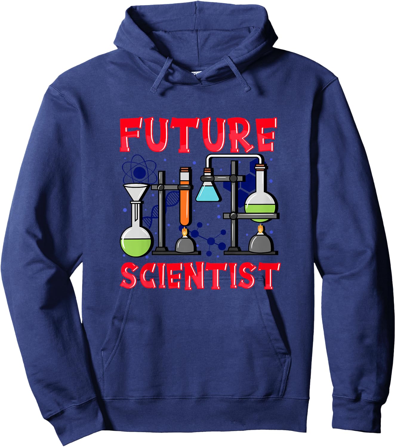 Kids Junior Future Scientist Science Hoodie - Hoodie | Navy