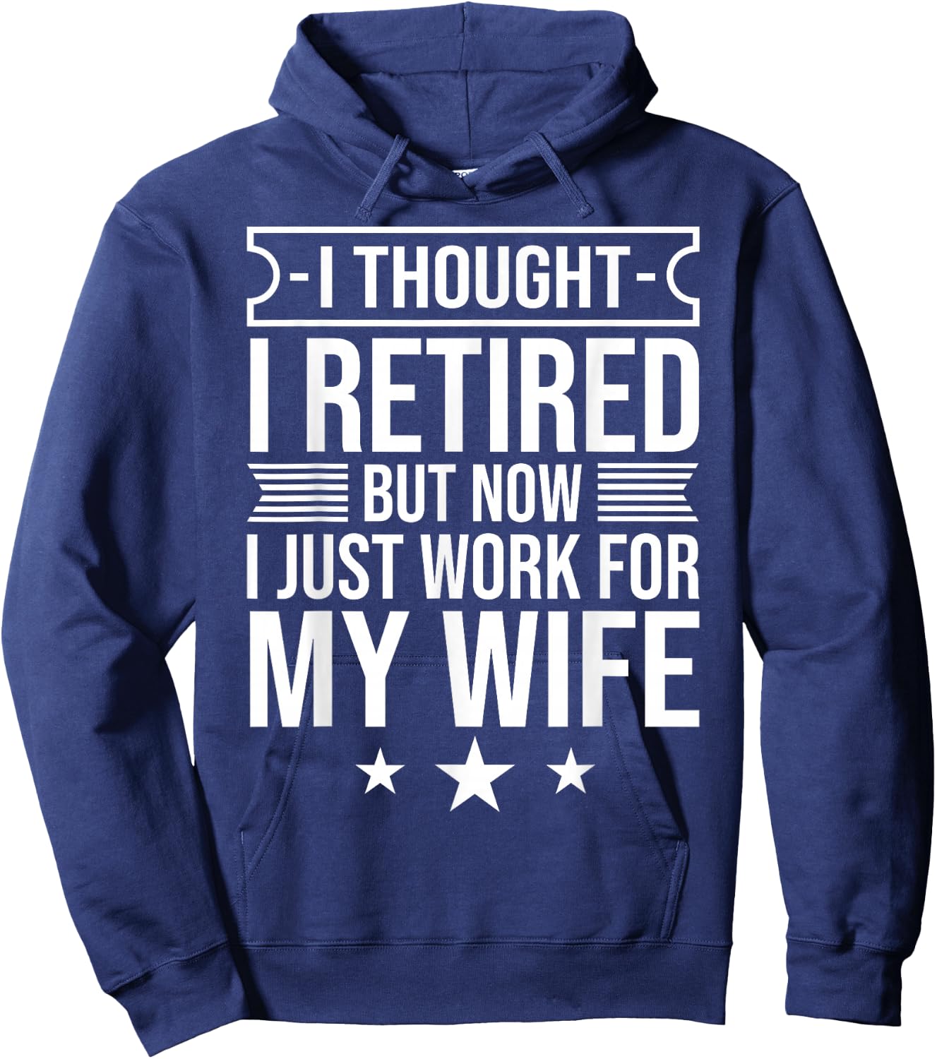 Funny Retirement Designs Men Dad Bachelor Party Pun Lovers Hoodie - Hoodie | Navy