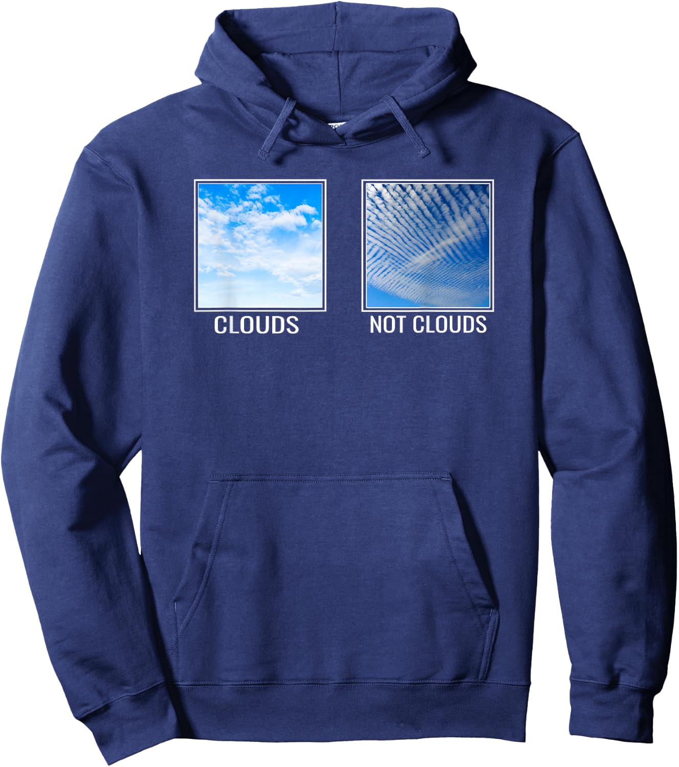 Chemtrails Awareness Aluminum Hat Conspiracy Theory Hoodie - Hoodie | Navy
