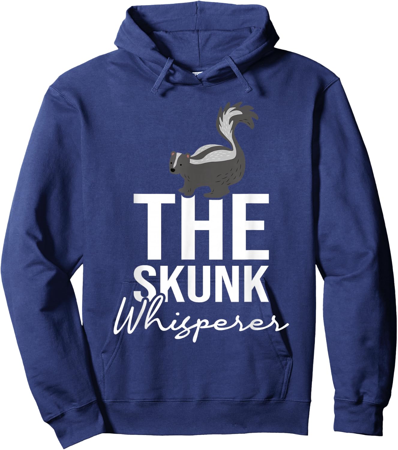 The Skunk Whisperer - Zookeeper Zoologist Animal Lover Hoodie - Hoodie | Navy