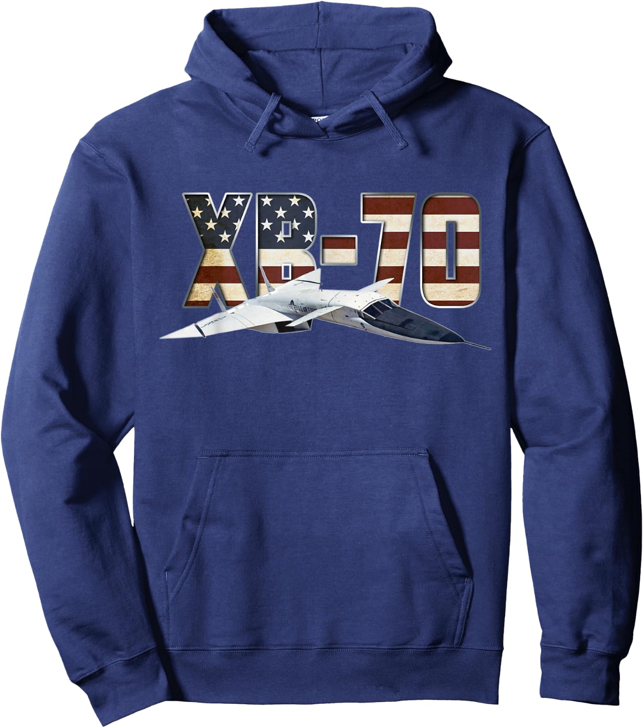 XB-70 Valkyrie US Bomber Jet Aircraft Plane Airplane Hoodie - Hoodie | Navy