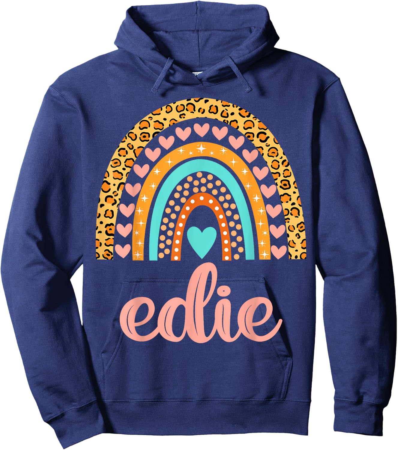 Edie Edie Name Birthday Shirt Gift Hoodie - Hoodie | Navy