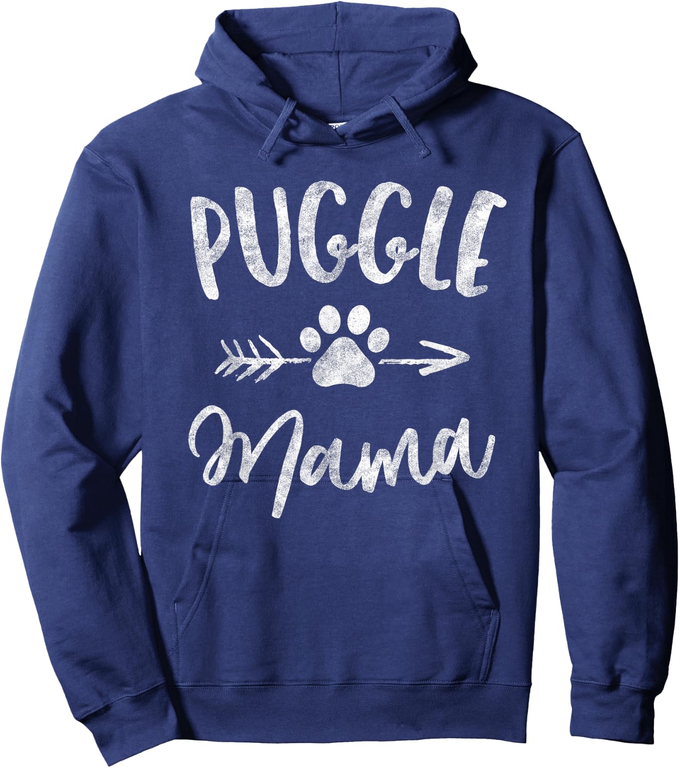 Puggle Mama Shirt Pug Beagle Lover Owner Gifts Dog Mom Men Women Kids Hoodie - Hoodie | Navy