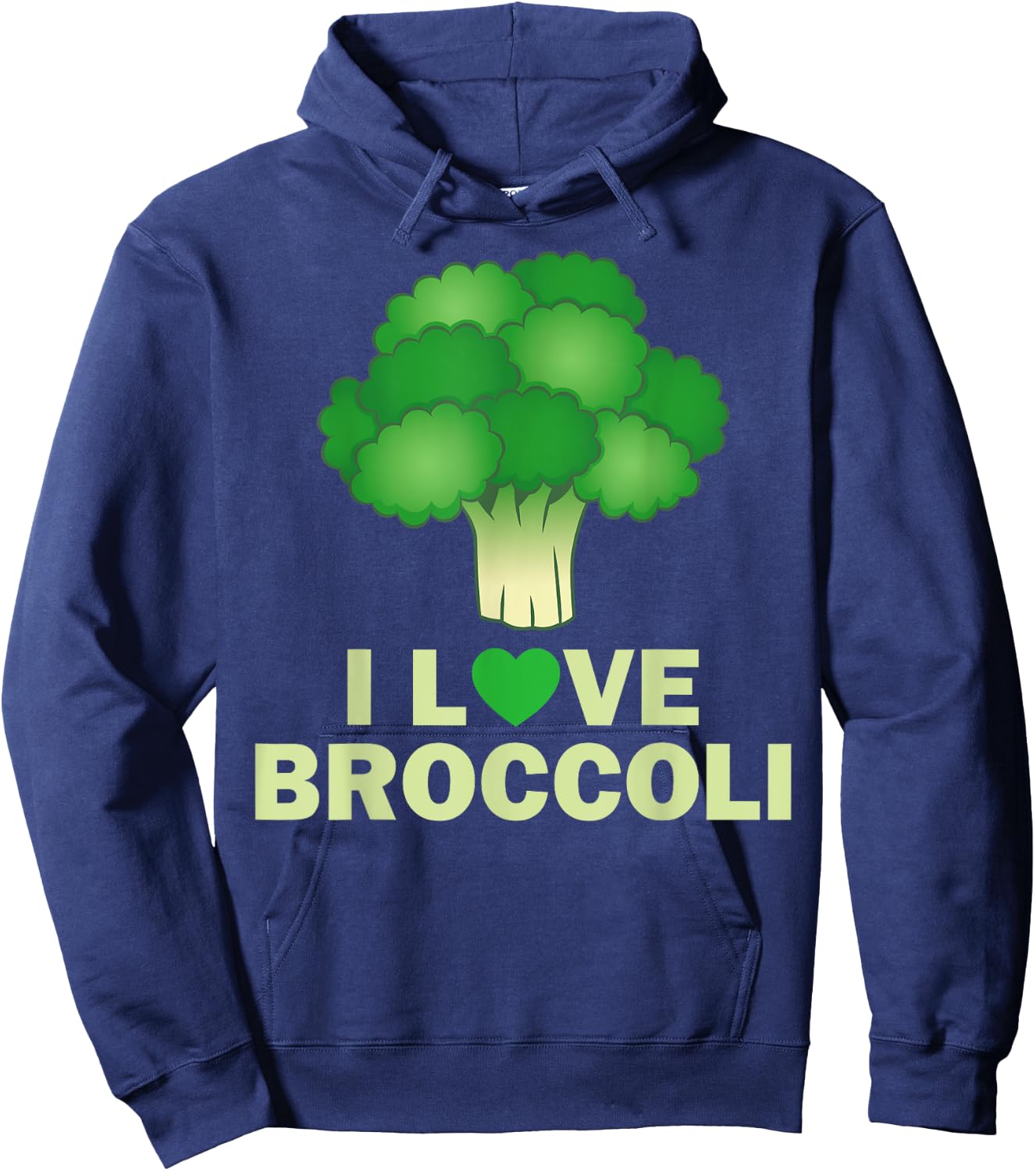 Best Broccoli Women Paleo Keto Diet Vegan Healthy Hoodie - Hoodie | Navy