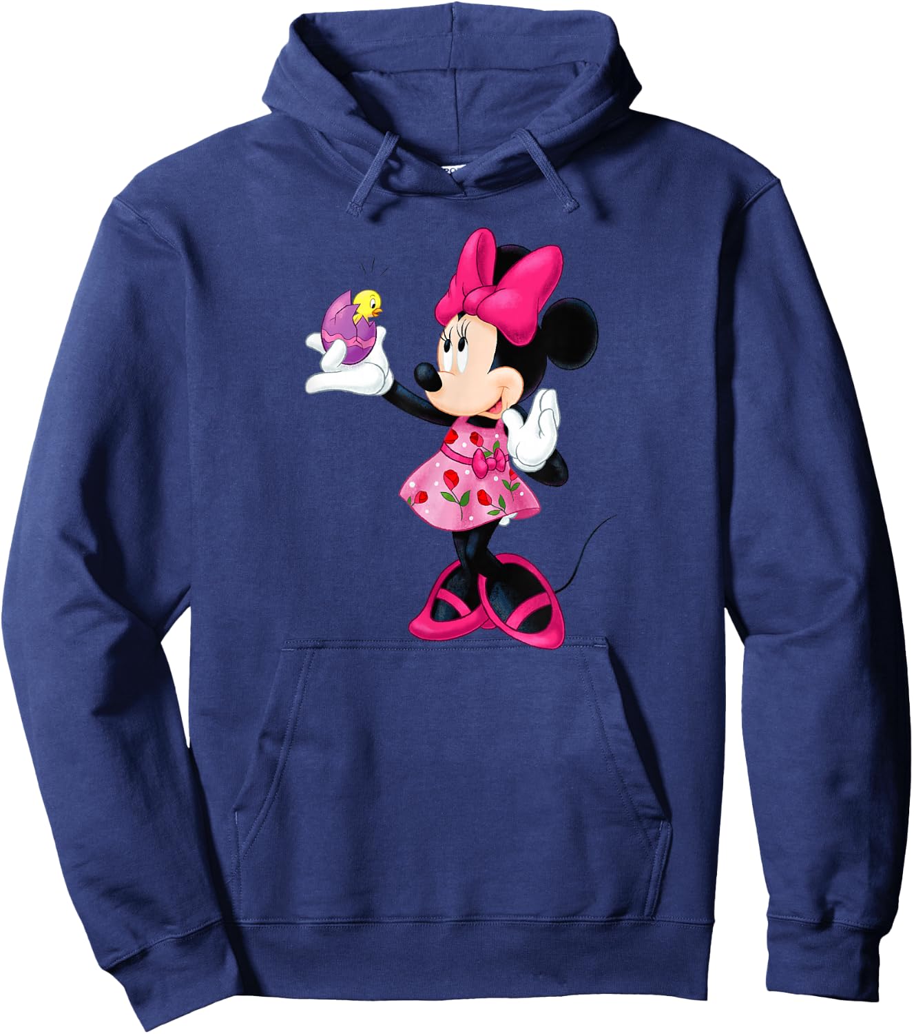 Minnie Mouse - Easter Egg Chick Hoodie - Hoodie | Navy