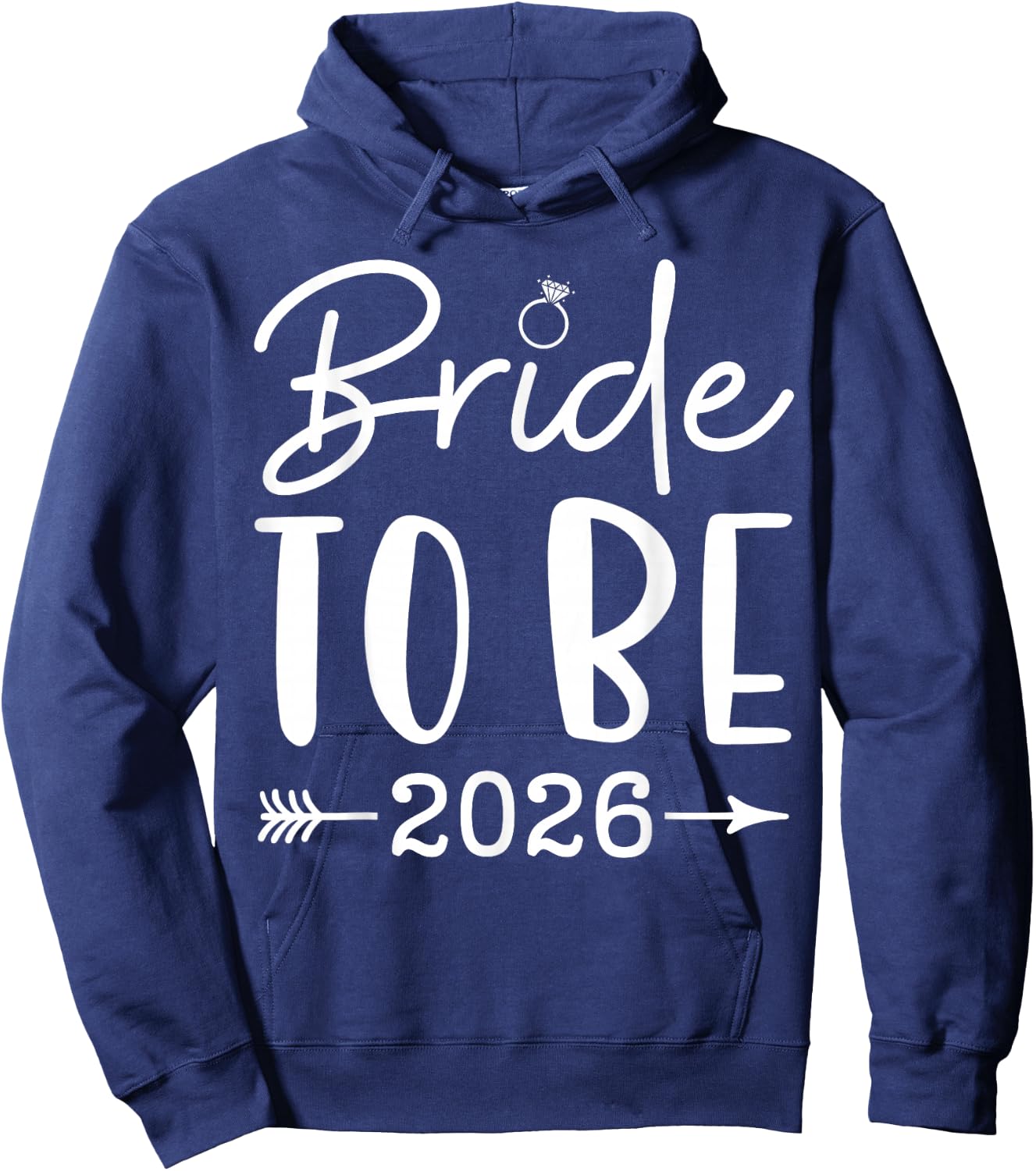 Bride to be 2026 Bachelorette Party Bridal Party Matching Hoodie - Hoodie | Navy