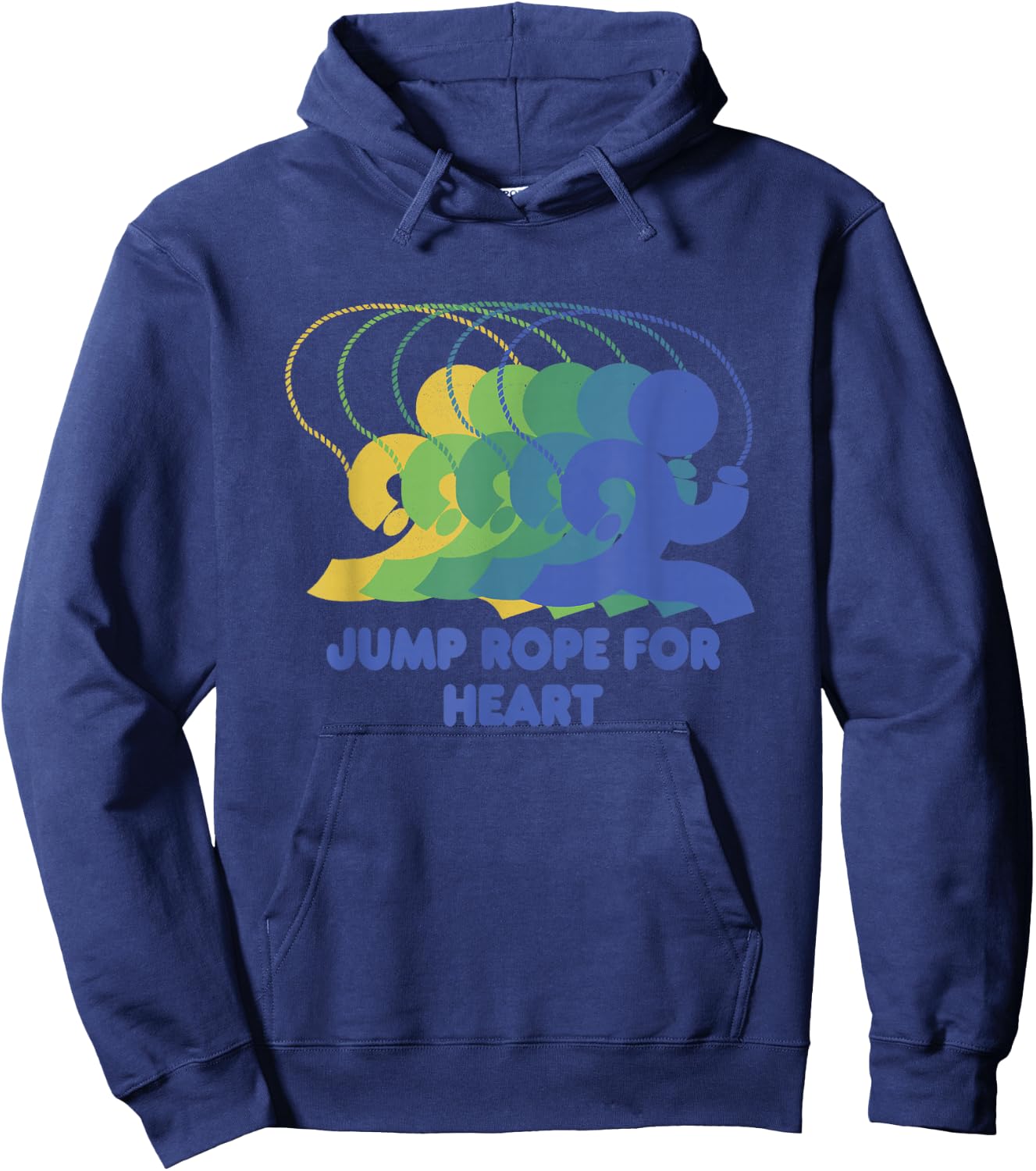 Jump Rope for heart Hoodie - Hoodie | Navy