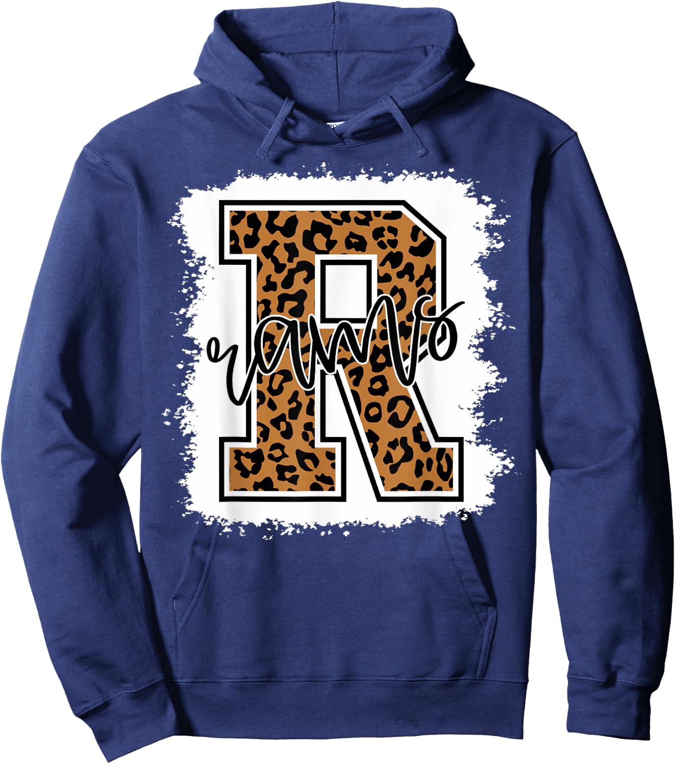 Rams School Sports Fan Team Spirit Mascot Gift Hoodie - Hoodie | Navy