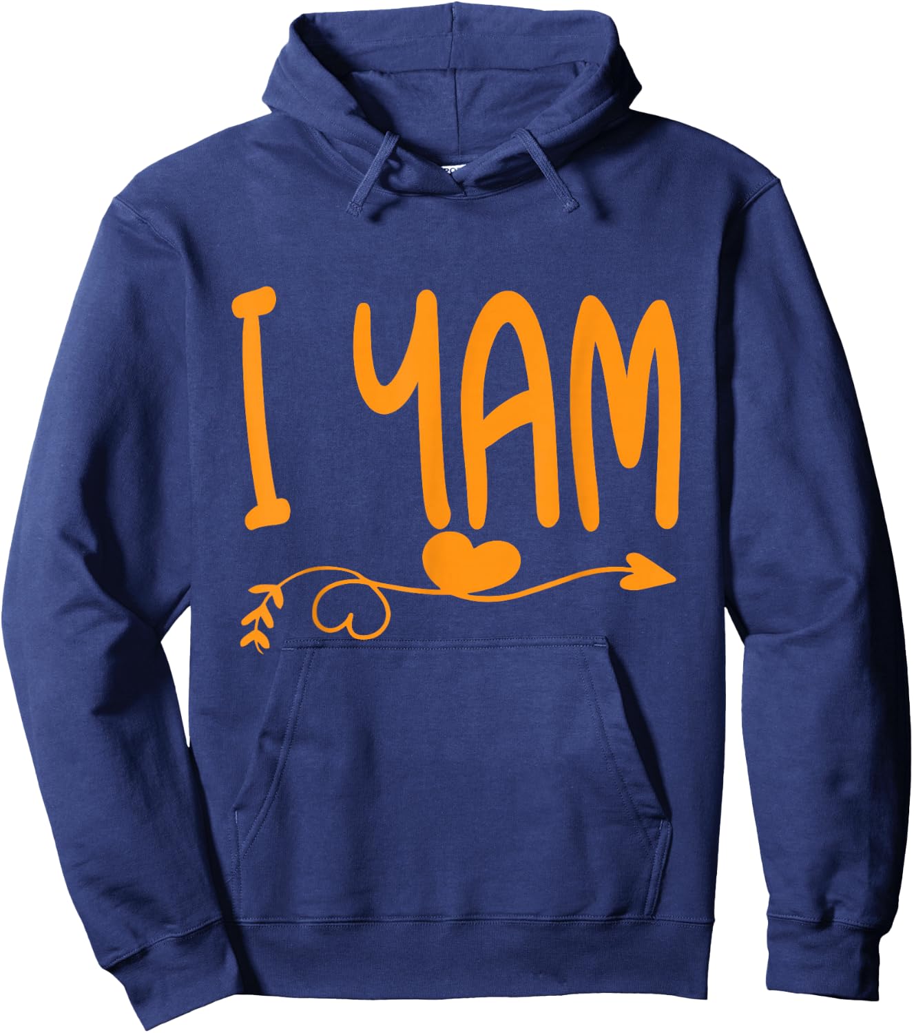 She's My Sweet Potato I yam Set Couples Thanksgiving Hoodie - Hoodie | Navy