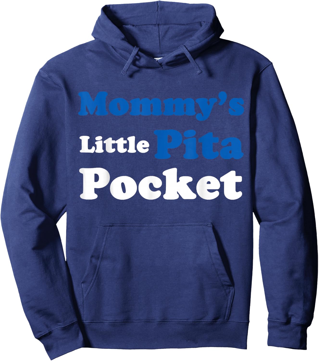 Mommy's Little Pita Pocket Greece Hoodie - Hoodie | Navy