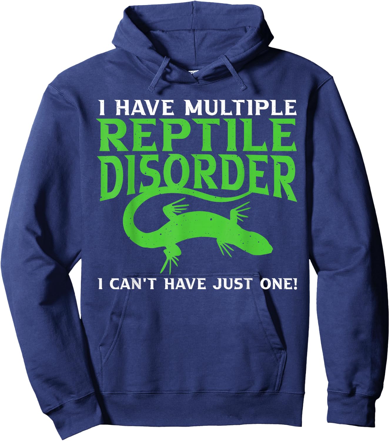 Funny Reptile Women Bearded Dragon Crested Gecko Pet Hoodie - Hoodie | Navy