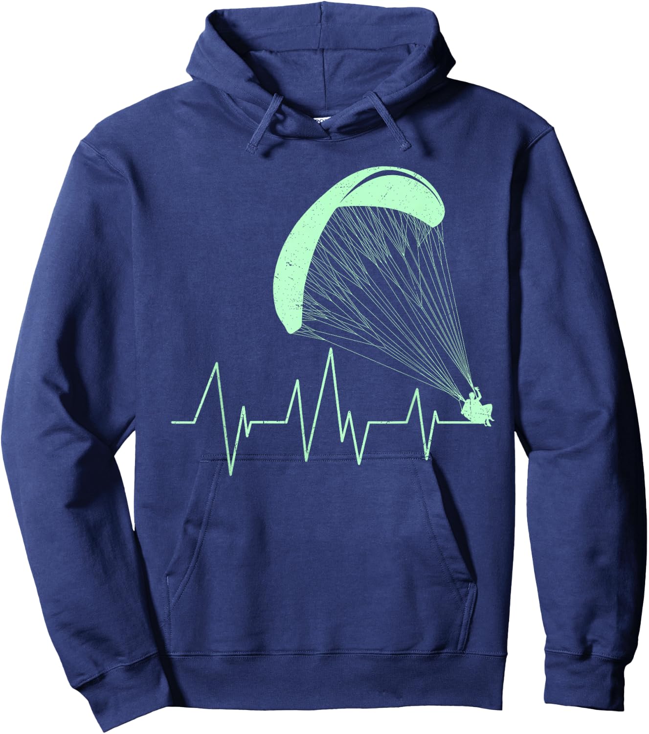 Paraglider Heartbeat Paraglider Heart Paraglider Hoodie - Hoodie | Navy