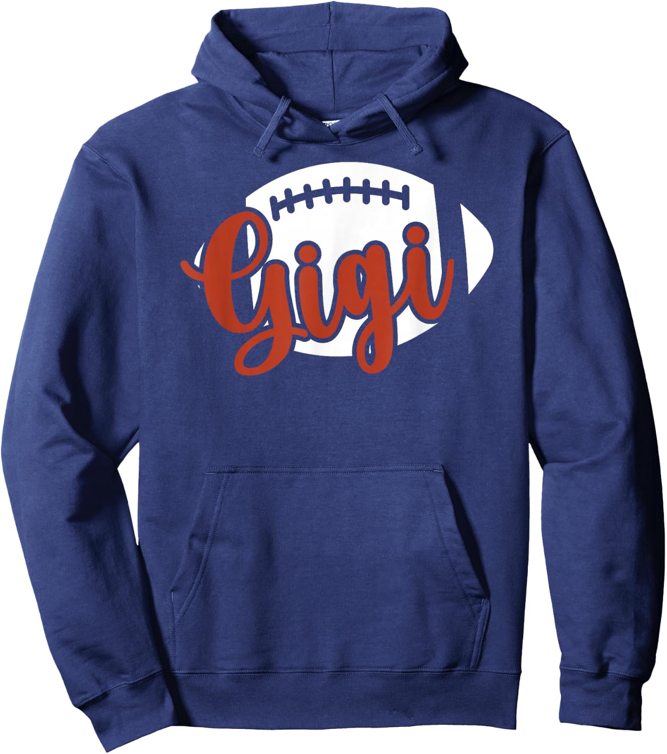 Gigi Football Gigi Grandma Gigi Of A Football Player Gigi Hoodie - Hoodie | Navy