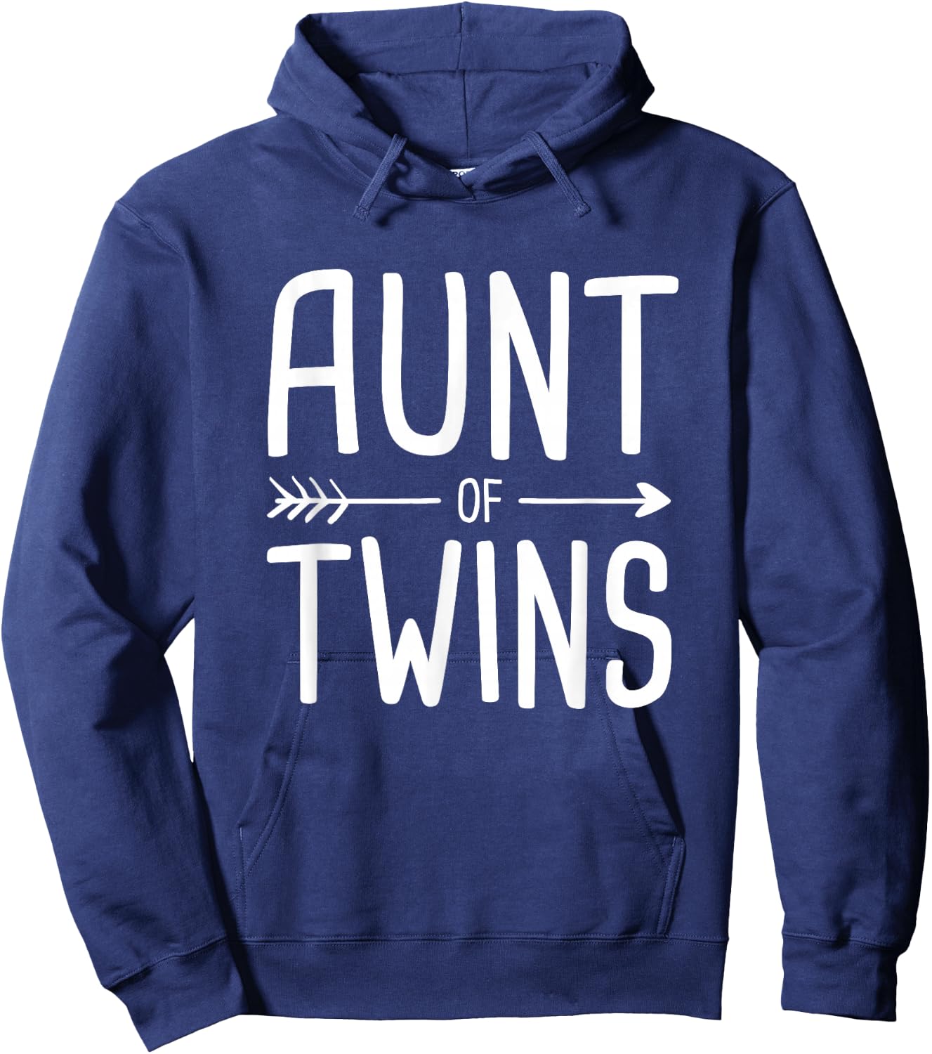 Aunt of Twins Hoodie - Hoodie | Navy