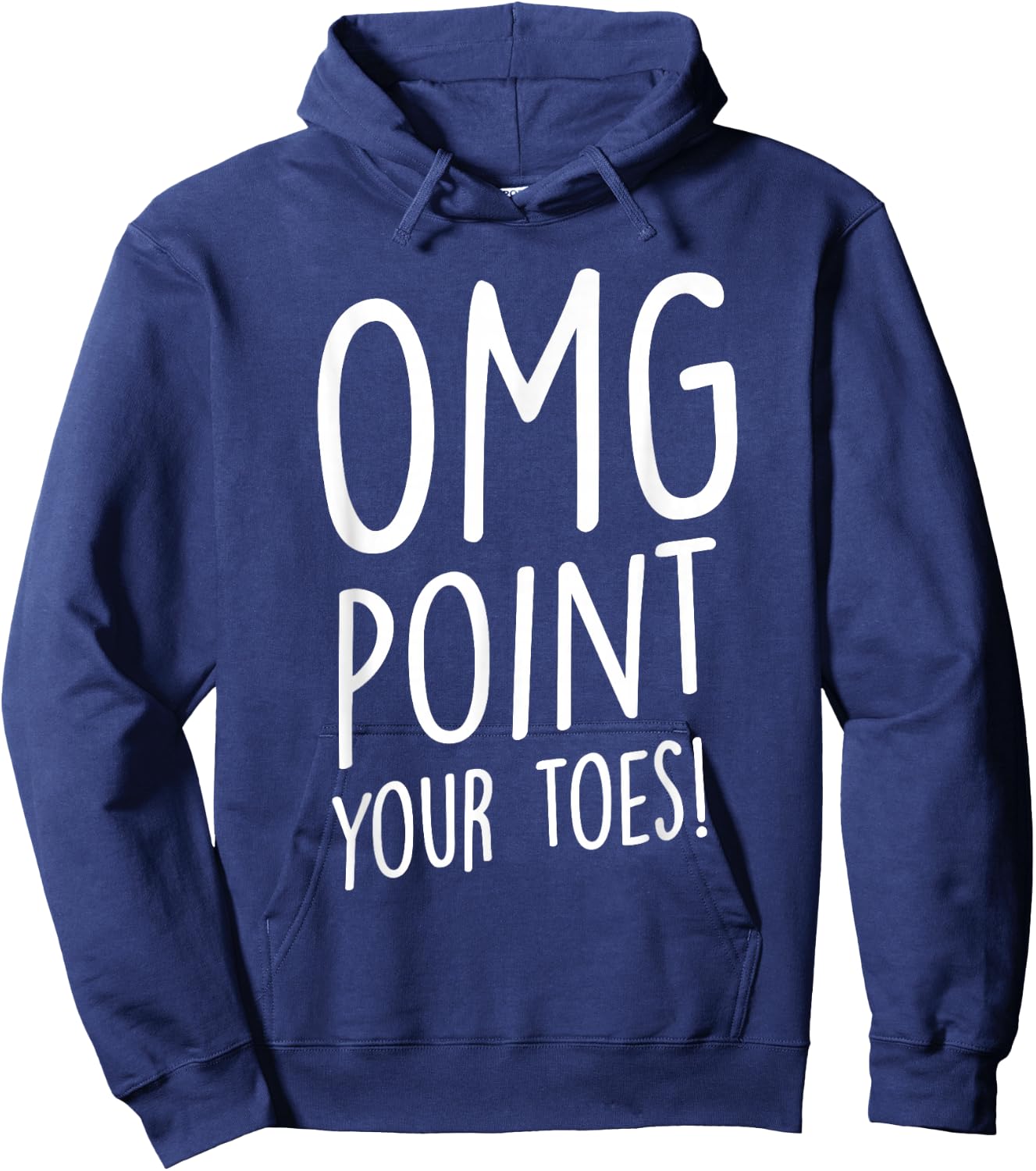 OMG Point Your Toes - Tap Dancing Tap Dancer Tap Dance Small Hoodie - Hoodie | Navy