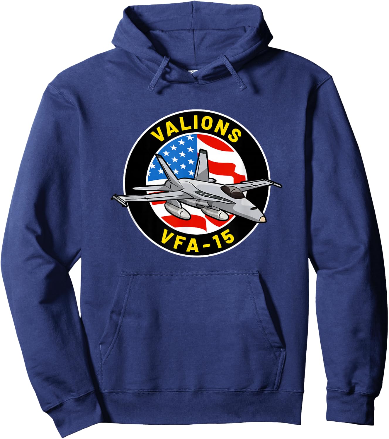 VFA-15 Squadron F-18 Super Hornet Hoodie - Hoodie | Navy