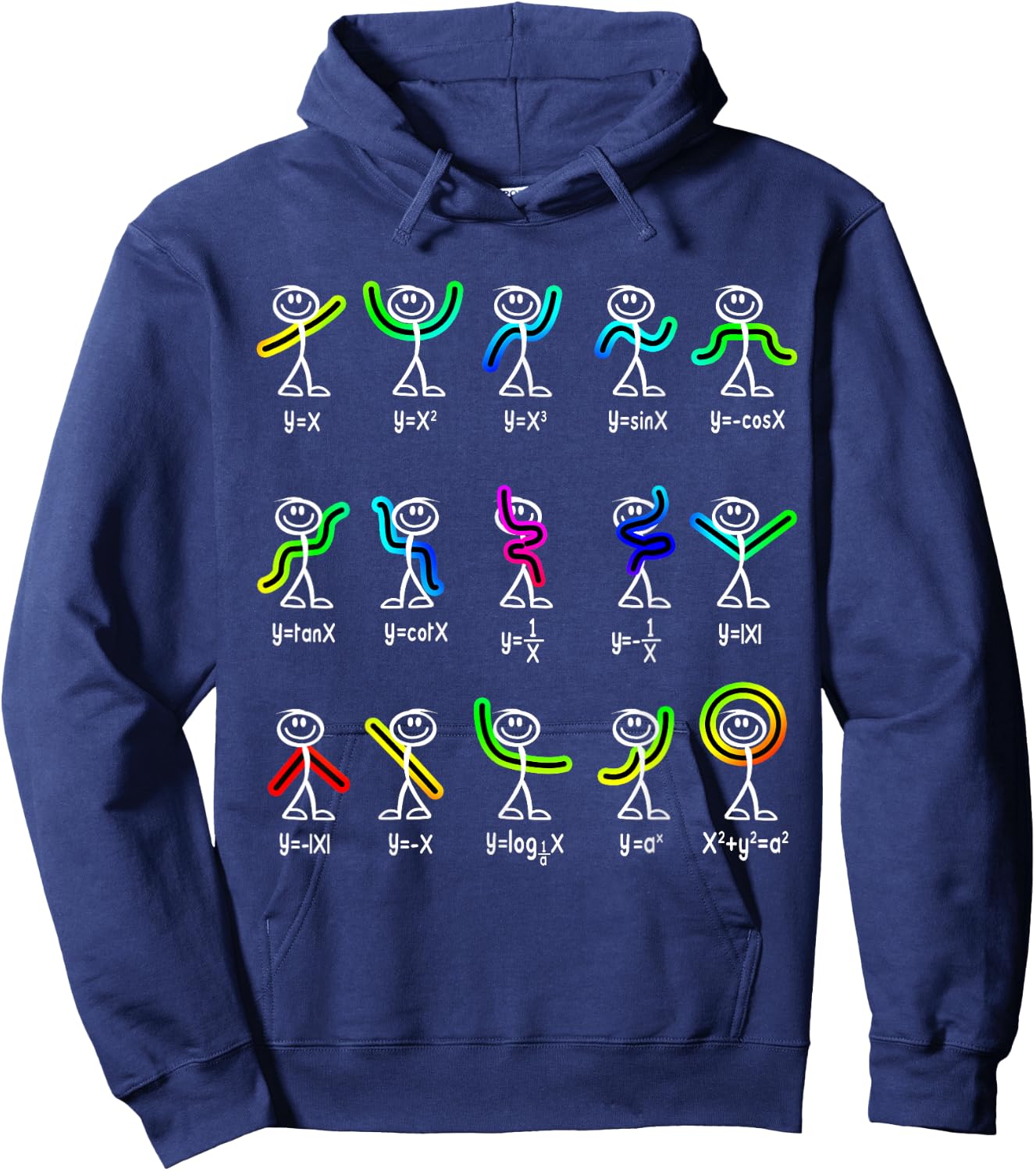 Funny Algebra Dance Function Math Teacher Geek Gift Small Hoodie - Hoodie | Navy