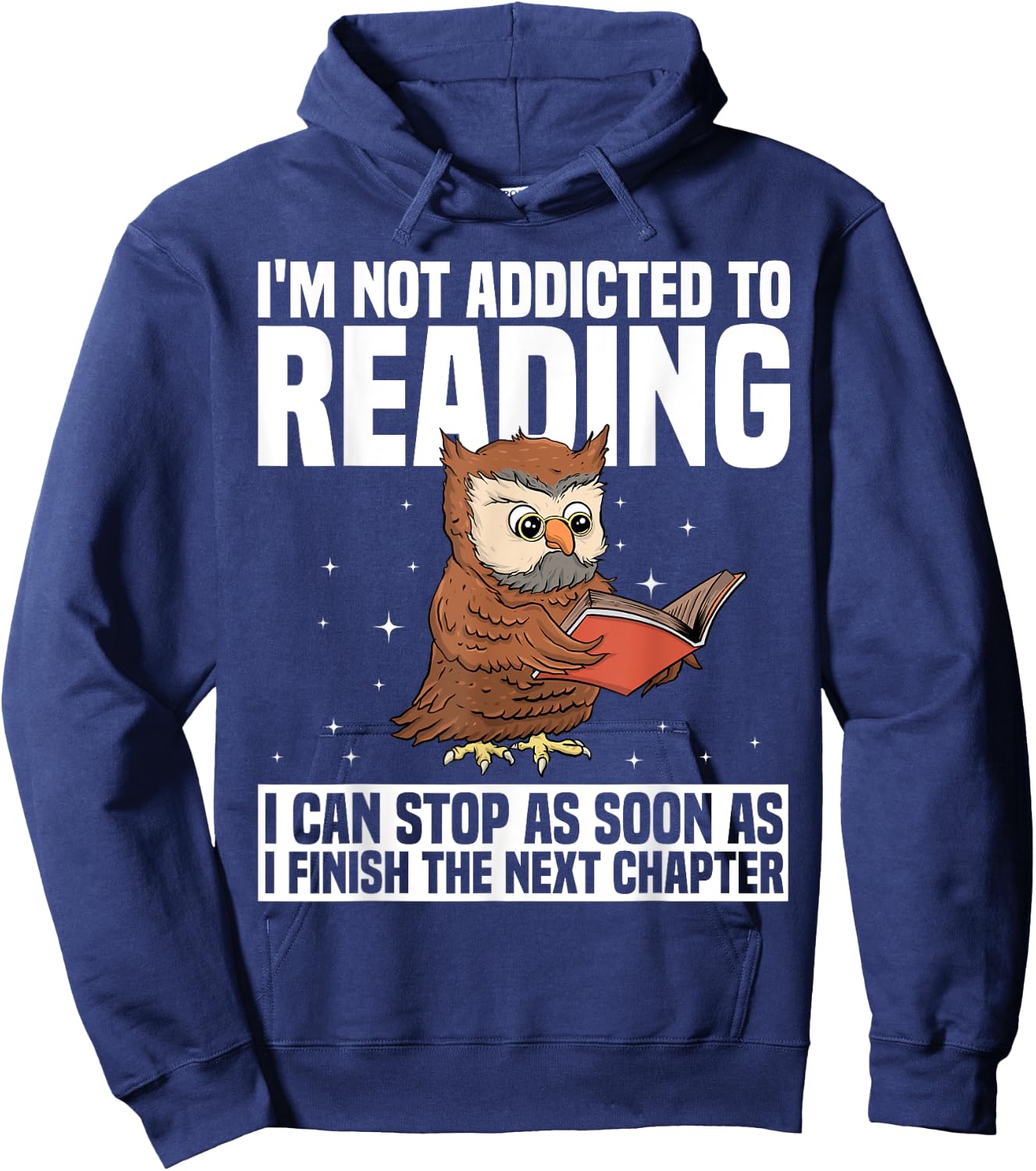 Funny Book Reader Art Women Bookish Book Nerd Lover Hoodie - Hoodie | Navy
