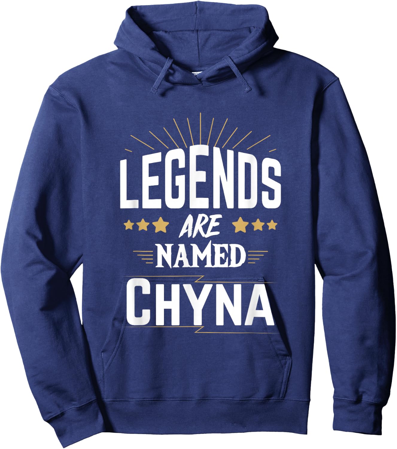 Legends Are Named Chyna Hoodie - Hoodie | Navy