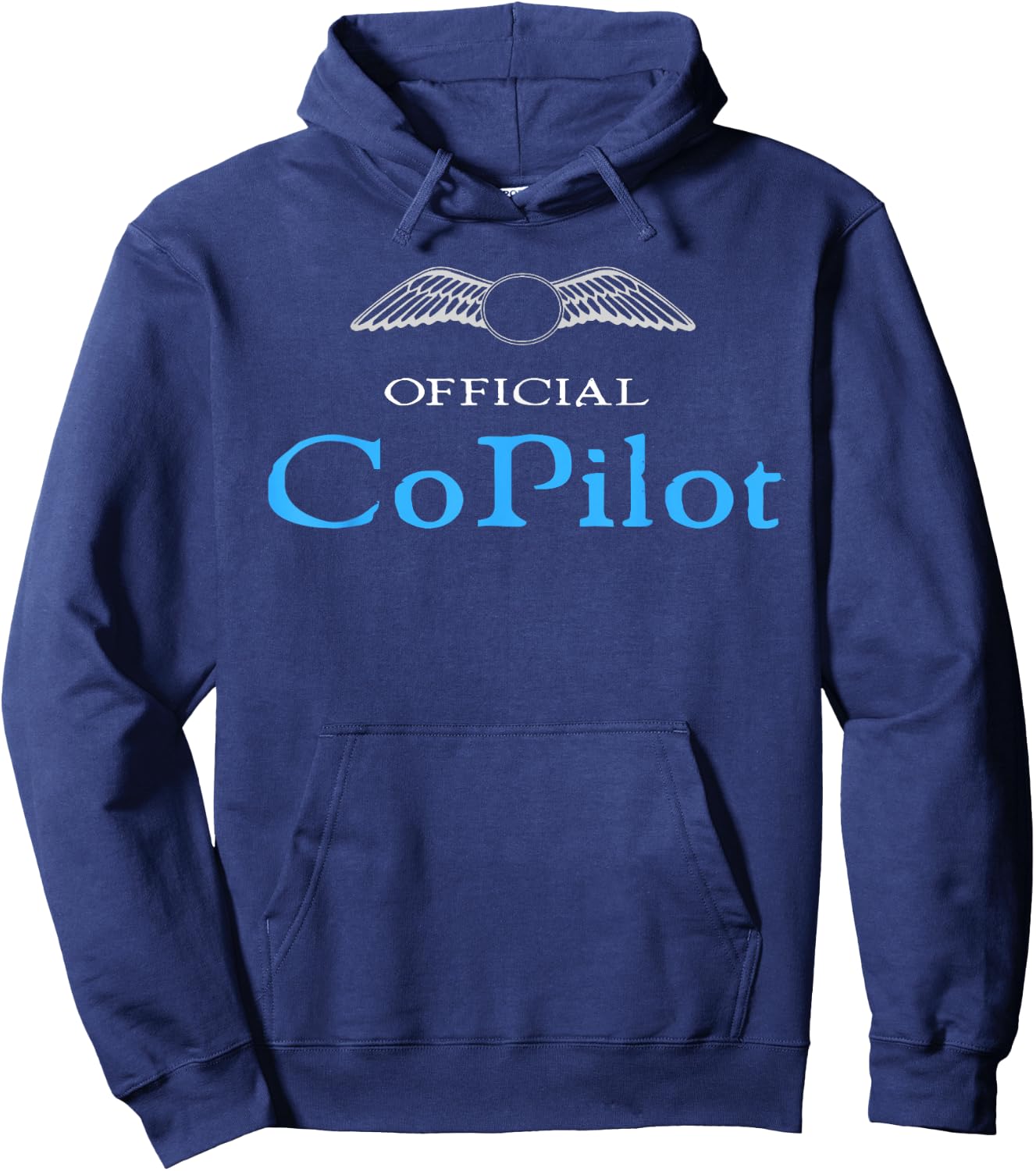 Official CoPilot Fun Kid's Aviation Flying Family Hoodie - Hoodie | Navy
