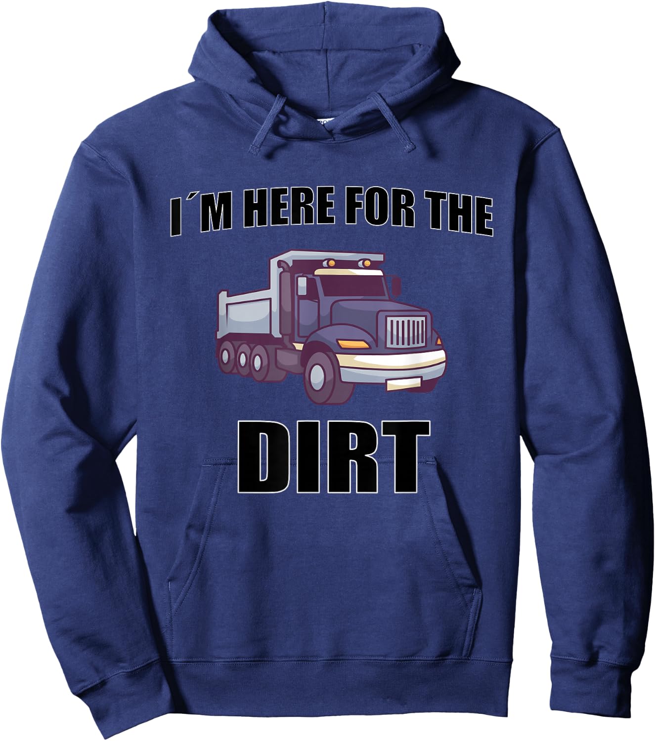 Dump Truck Hoodie - Hoodie | Navy