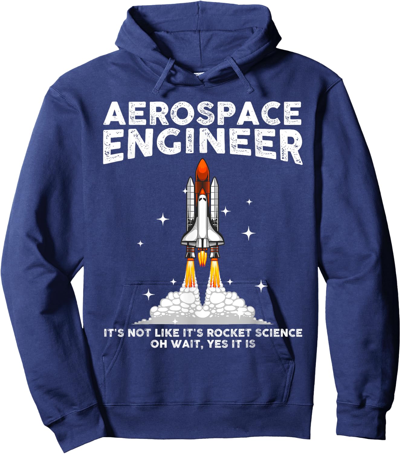 Cool Aerospace Engineer Women Aerospace Engineering Hoodie - Hoodie | Navy