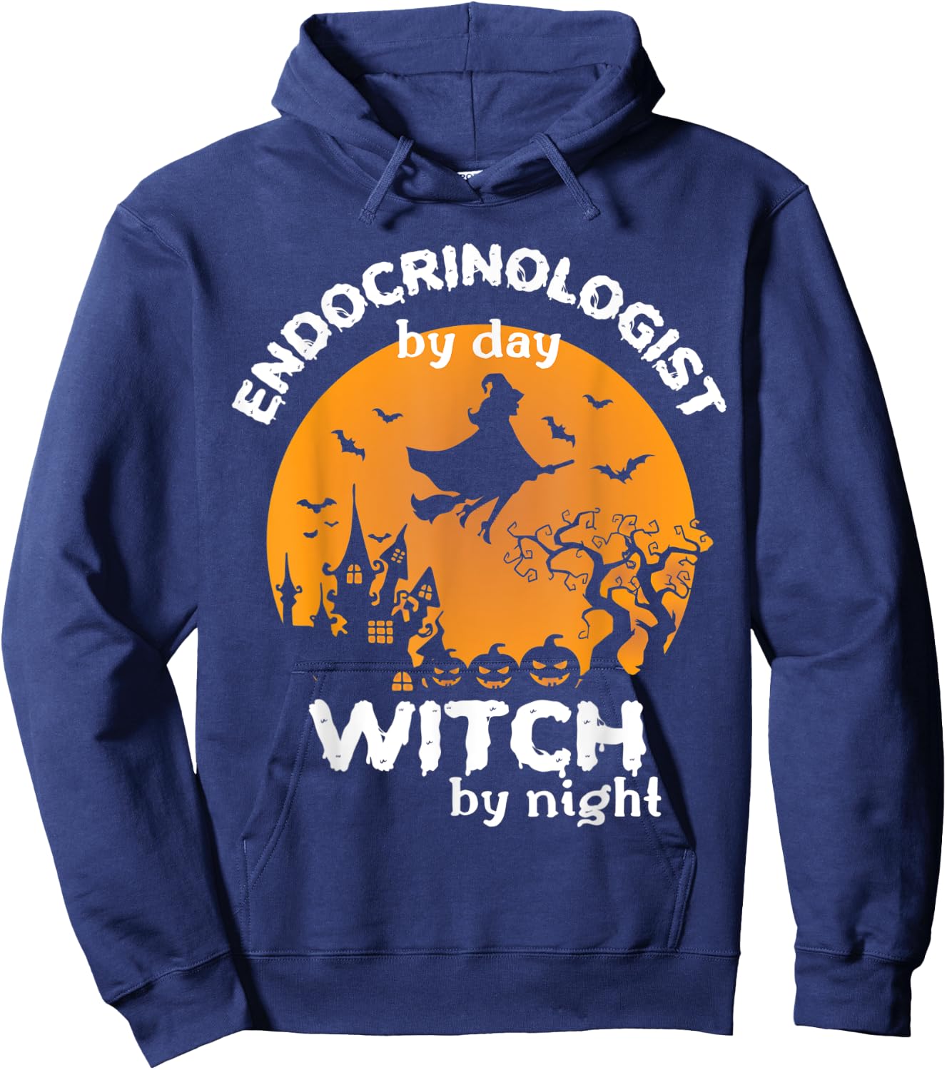 Funny Endocrinologist Halloween Costume For Endocrinologists Hoodie - Hoodie | Navy