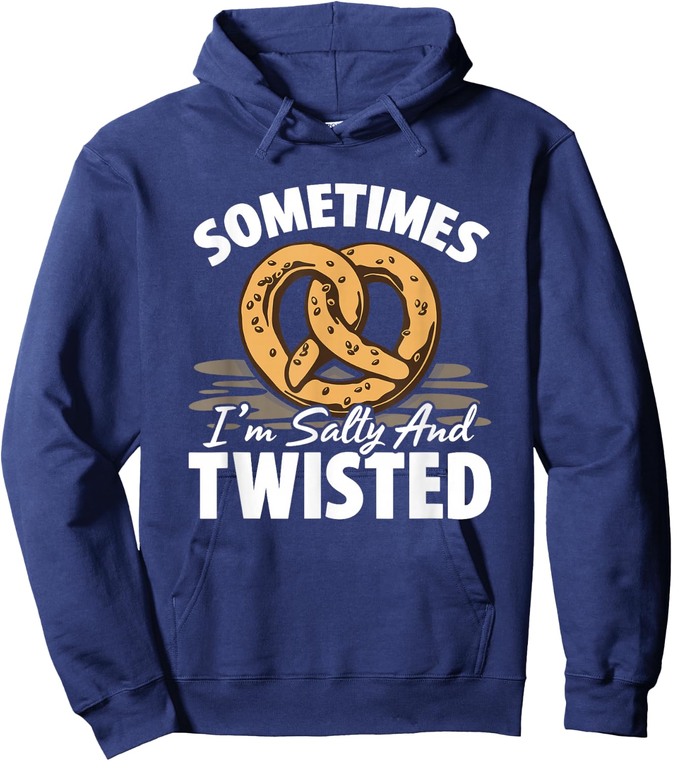 Snack Oktoberfest Baking Pretzel Salty And Twisted Pretzels Hoodie - Hoodie | Navy