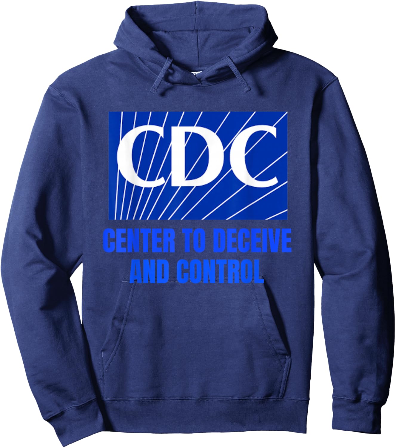 The CDC Center to Deceive and Control Hoodie - Hoodie | Navy