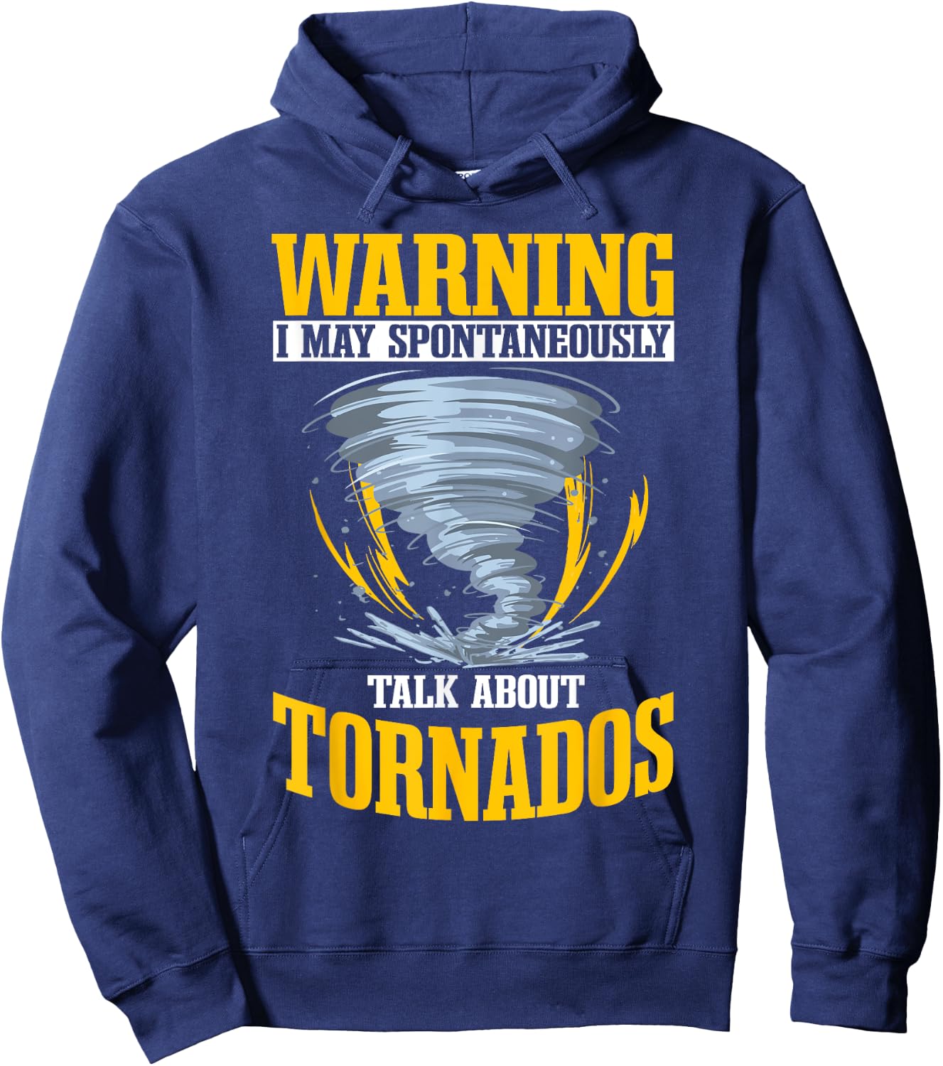 Meteorologist Tornado Weather Forecaster Meteorology Hoodie - Hoodie | Navy