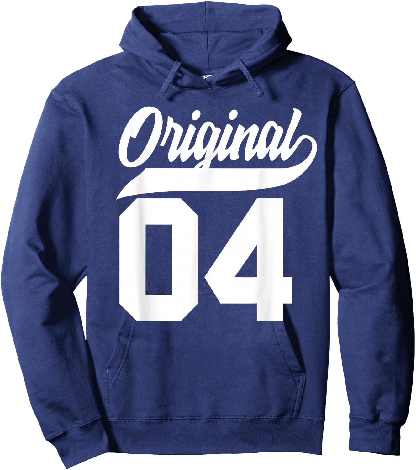 22nd Birthday Gift Boys Girls Original Vintage Born 2004 Hoodie - Hoodie | Navy