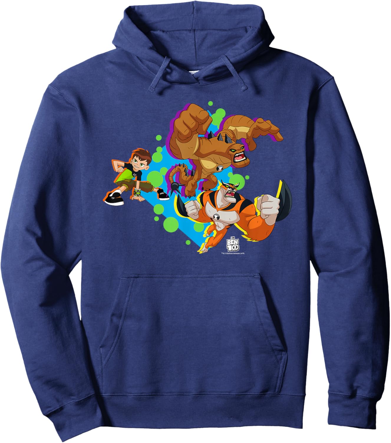 Ben 10 Let's Go Hoodie - Hoodie | Navy