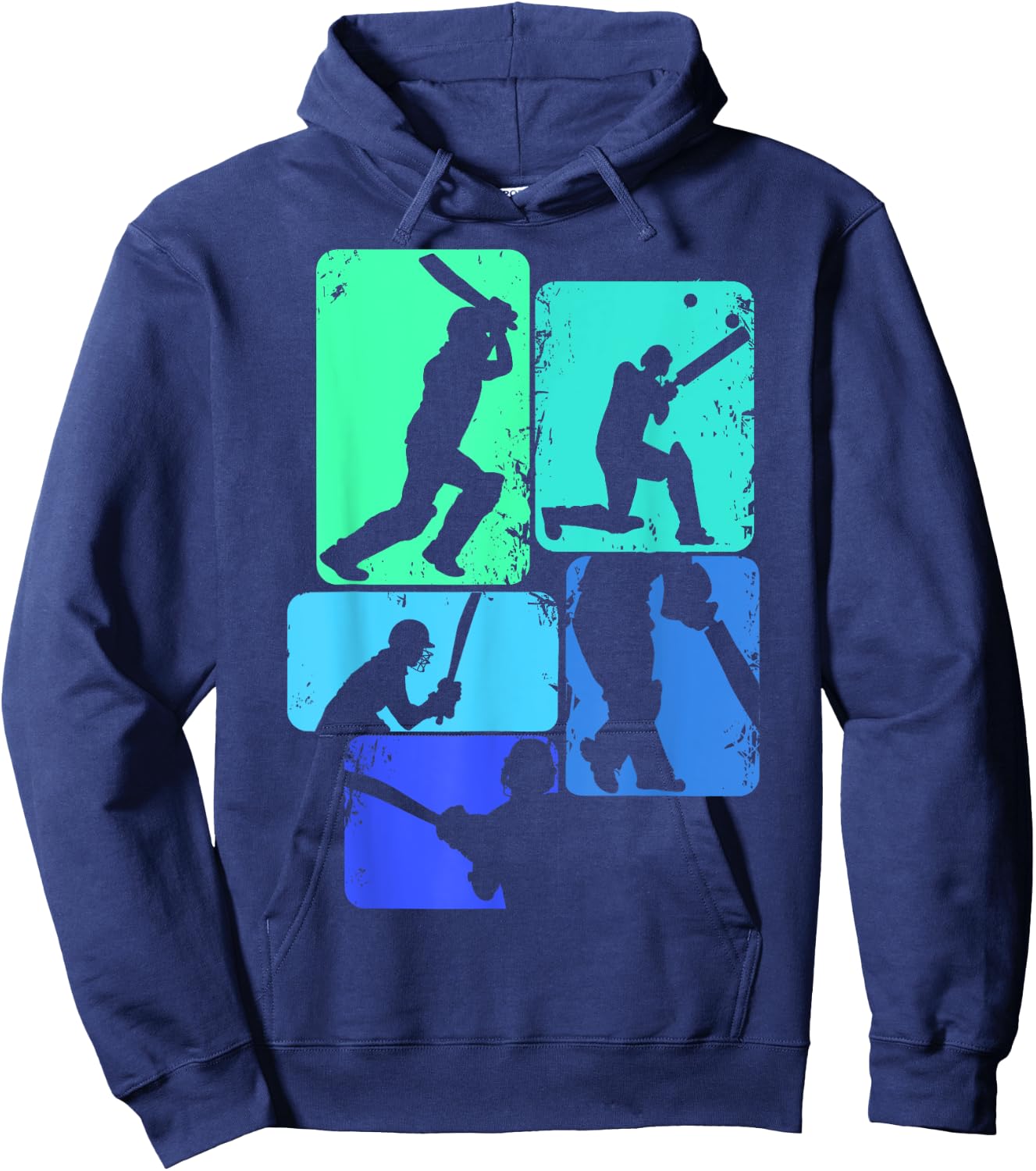 Cricket Boys Kids Men Youth Hoodie - Hoodie | Navy