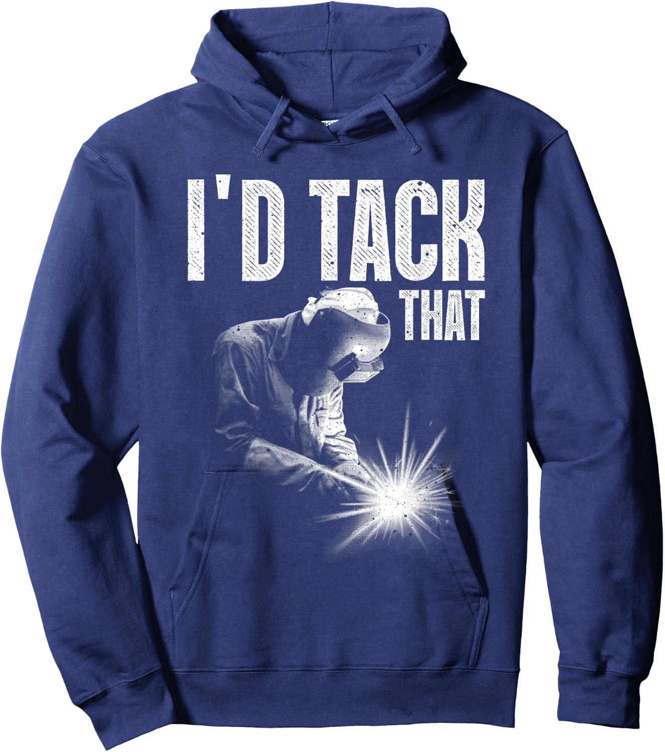 Best Welding Art Men Women Tack Welder Ironworkers Pipeliner Hoodie - Hoodie | Navy