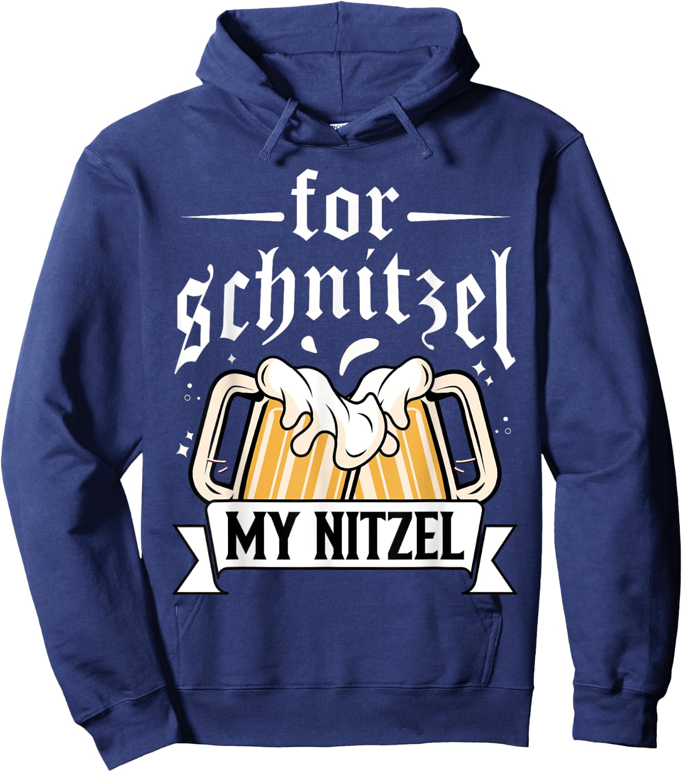 For Schnitzel my nitzel - Oktoberfest 2023 Hoodie - Hoodie | Navy