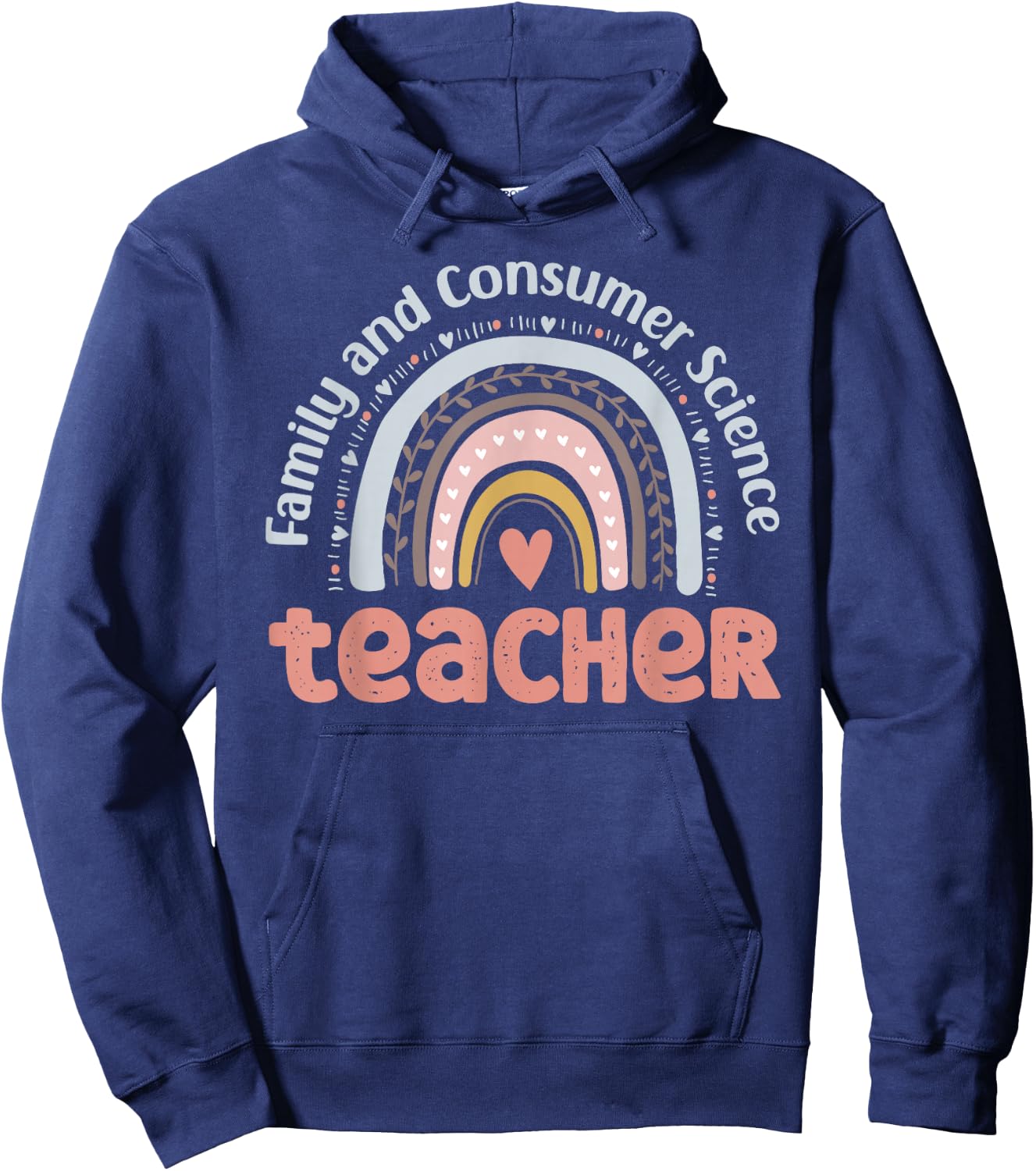 Family and Consumer Science Teacher Back To School Teach Hoodie - Hoodie | Navy