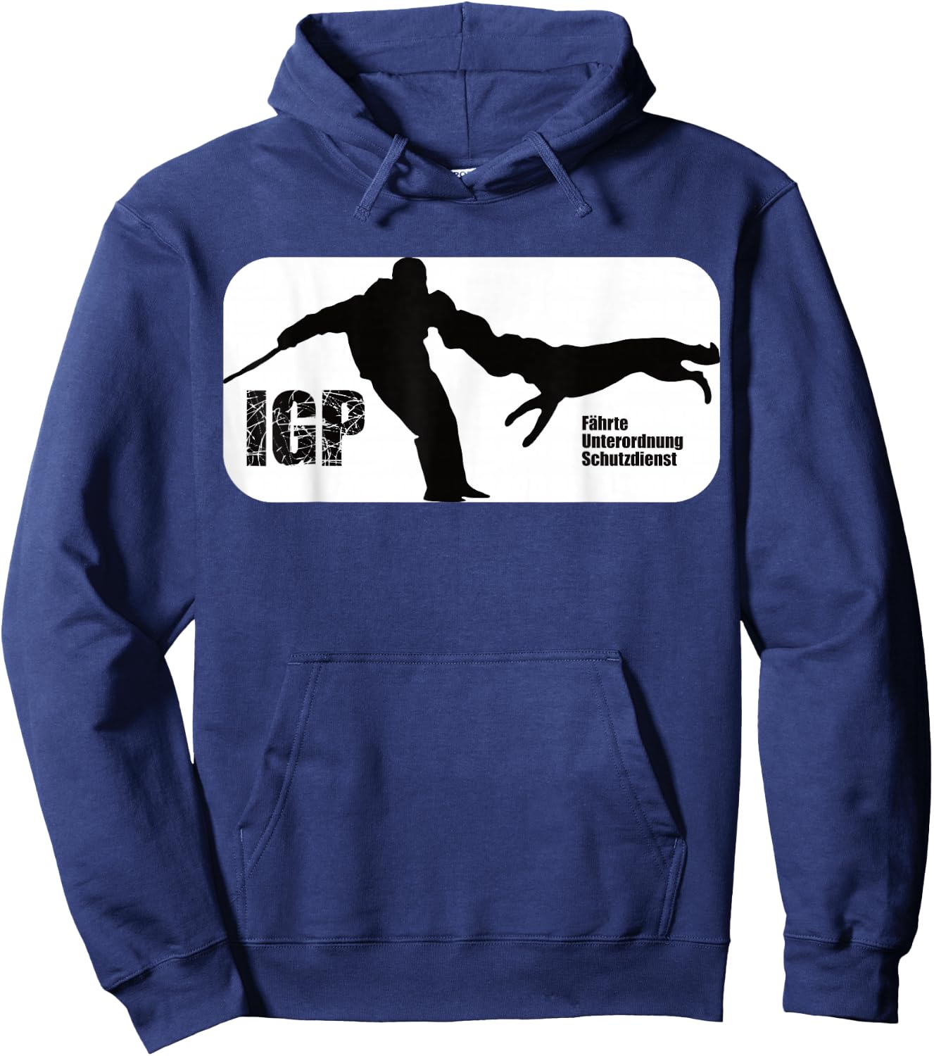 IGP Logo Protective Dog Sports Dog Training Hoodie - Hoodie | Navy